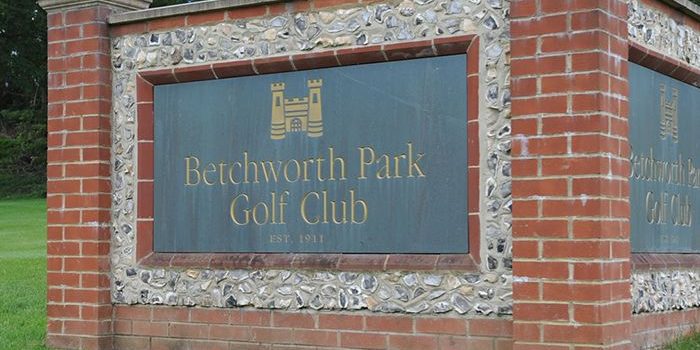 Betchworth Park Golf Club plaque